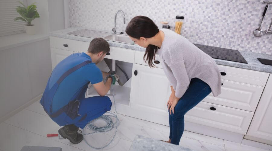 Professional clogged toilet repair in Evansville, WY
